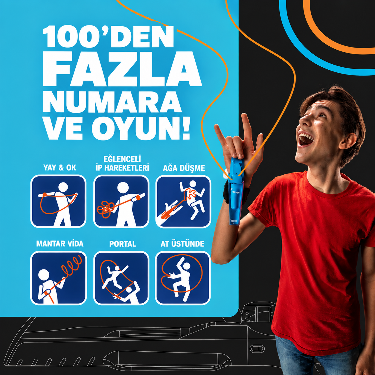 Stringerweb - İpi Fırlat, Eğlenceyi Başlat!