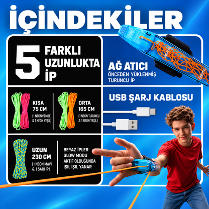 Stringerweb - İpi Fırlat, Eğlenceyi Başlat!